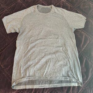 lululemon metal vent shirt Grey Size Xl